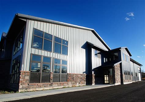 steel warehouse exterior